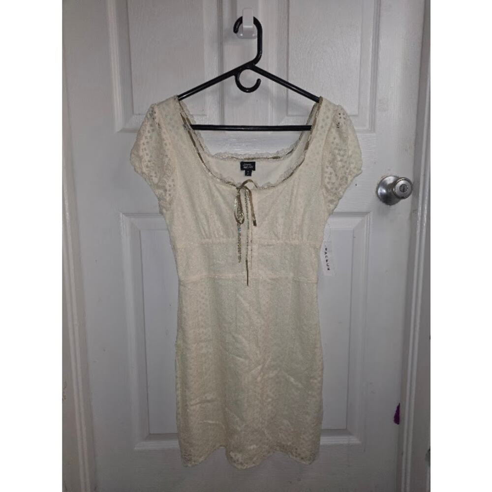 PacSun Lace Mini Dress Womens Med Cottagecore Coquette Fairy Romantic Babydoll